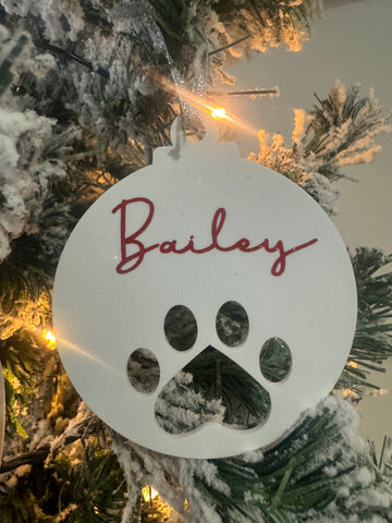 Personalised Christmas Ornament