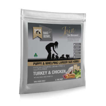 Meals For Mutts- Turkey & Chicken (Puppy & Whelping) 2.5KG